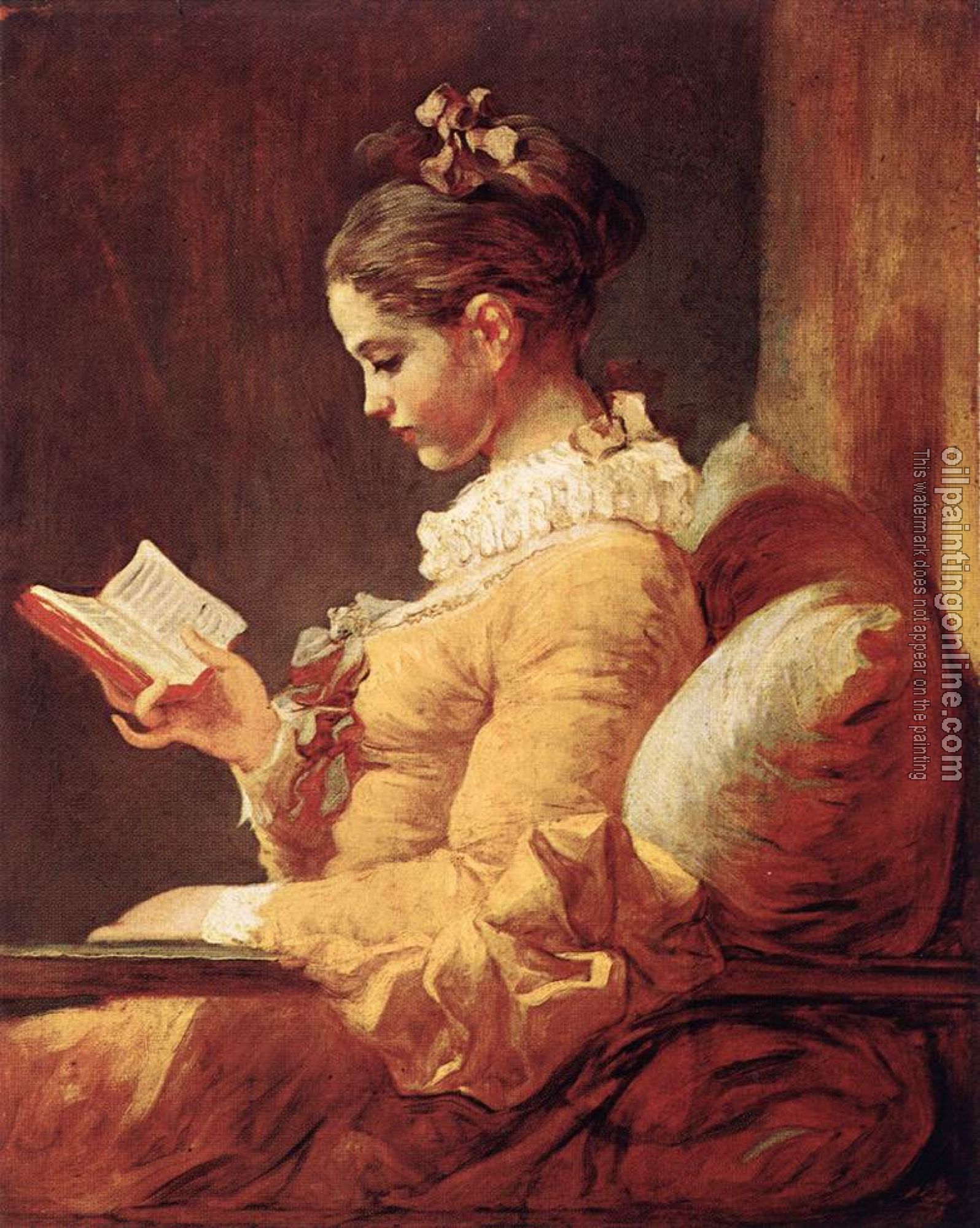 Fragonard, Jean-Honore - A Young Girl Reading